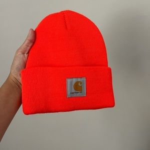 Carhartt Neon Orange Beanie